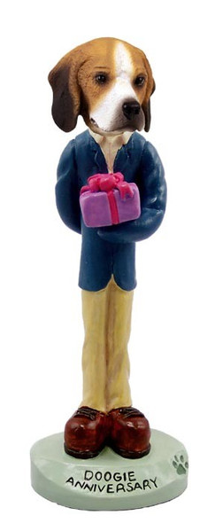 Beagle Anniversary Doogie Collectible Dog Figurine
