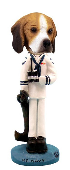 Beagle U S Navy Doogie Collectible Dog Figurine