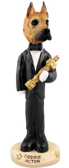 Fawn Great Dane Actor Doogie Collectible Dog Figurine
