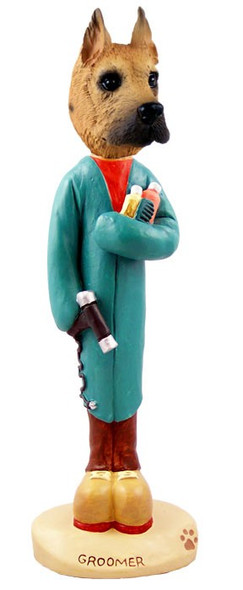Fawn Great Dane Groomer Doogie Collectible Dog Figurine
