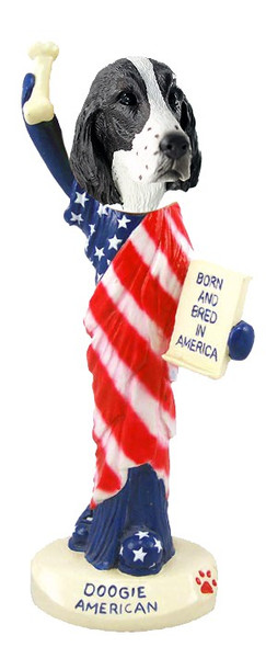 Liver Springer Spaniel American Doogie Collectible Dog Figurine