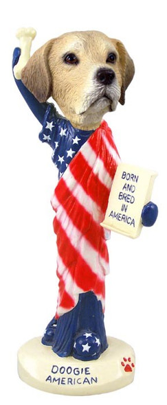 Yellow Labrador Retriever American Doogie Collectible Dog Figurine