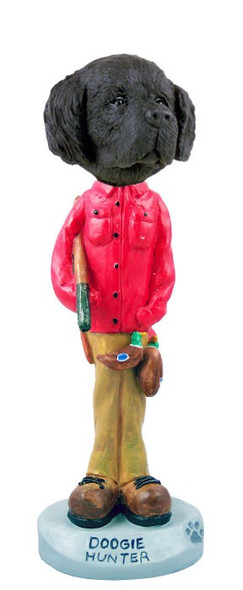 Newfoundland Hunter Doogie Collectible Dog Figurine