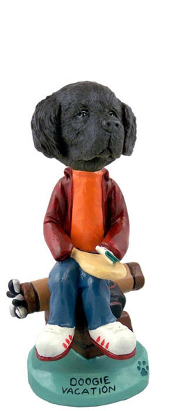 Newfoundland Vacation Doogie Collectible Dog Figurine