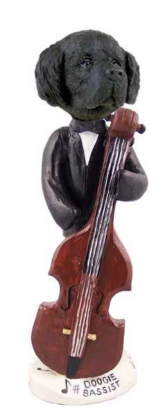 Newfoundland Bassist Doogie Collectible Dog Figurine