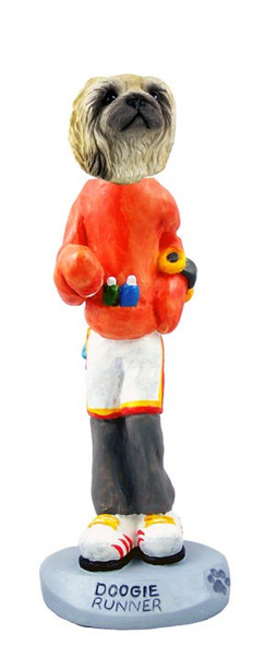 Pekingese Runner Doogie Collectible Dog Figurine