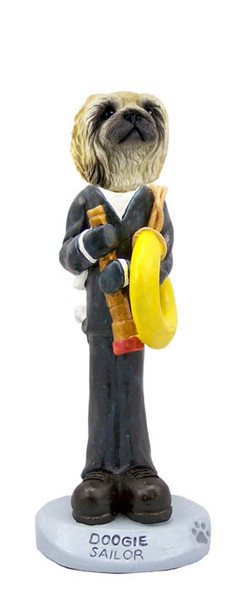 Pekingese Sailor Doogie Collectible Dog Figurine