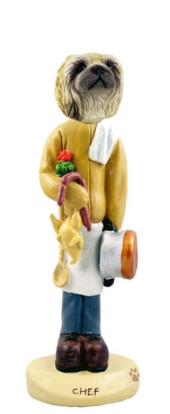Pekingese Chef Doogie Collectible Dog Figurine