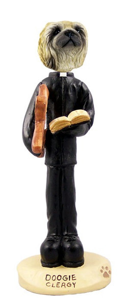 Pekingese Clergy Doogie Collectible Dog Figurine