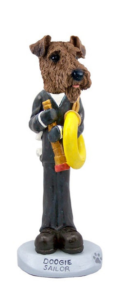 Airedale Sailor Doogie Collectible Dog Figurine
