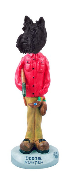 Scottish Terrier Hunter Doogie Collectible Dog Figurine