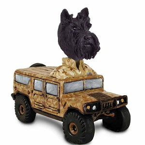 Scottish Terrier Hummer Doogie Collectible Dog Figurine
