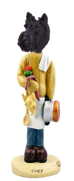 Scottish Terrier Chef Doogie Collectible Dog Figurine