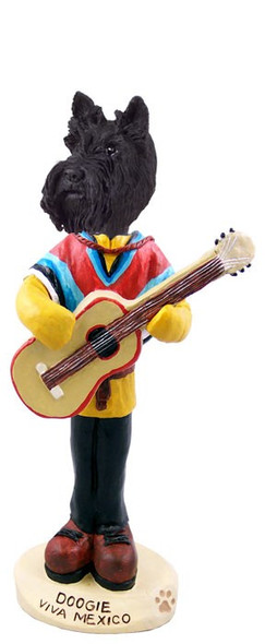 Scottish Terrier Viva Mexico Doogie Collectible Dog Figurine