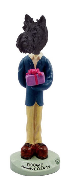 Scottish Terrier Anniversary Doogie Collectible Dog Figurine