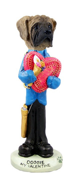 Mastiff Valentine Doogie Collectible Dog Figurine