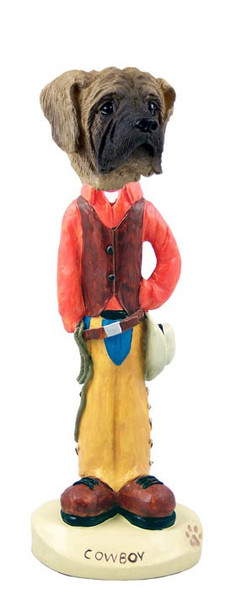 Mastiff Cowboy Doogie Collectible Dog Figurine