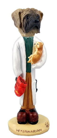 Mastiff Veterinarian Doogie Collectible Dog Figurine