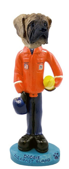Mastiff U S Coast Guard Doogie Collectible Dog Figurine
