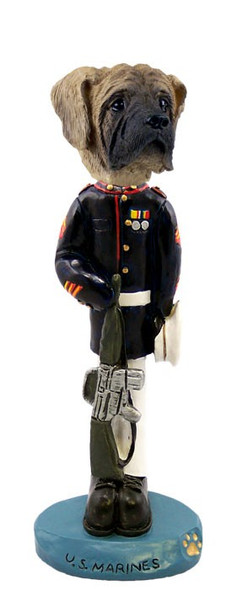 Mastiff U S Marines Doogie Collectible Dog Figurine