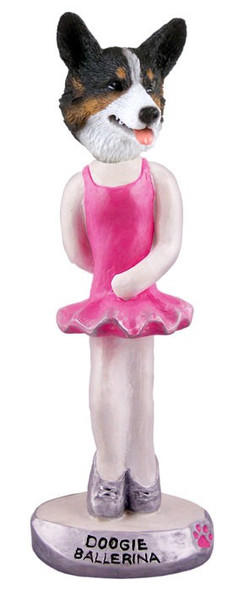 Cardigan Welsh Corgi Ballerina Doogie Collectible Dog Figurine