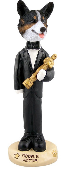Cardigan Welsh Corgi Actor Doogie Collectible Dog Figurine