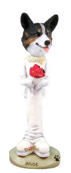 Cardigan Welsh Corgi Bride Doogie Collectible Dog Figurine
