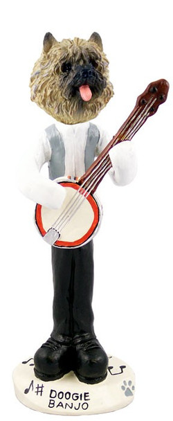 Red Cairn Terrier Banjo Doogie Collectible Dog Figurine