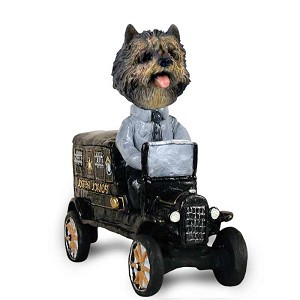 Brindle Cairn Terrier Paddy Wagon Doogie Collectible Dog Figurine