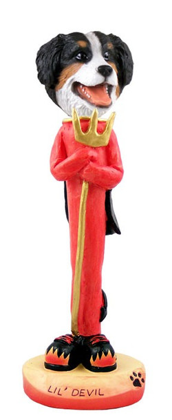 Bernese Mountain Dog Lil Devil Doogie Collectible Dog Figurine