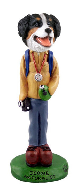 Bernese Mountain Dog Naturalist Doogie Collectible Dog Figurine
