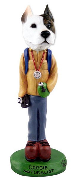 Pit Bull Terrier Naturalist Doogie Collectible Dog Figurine