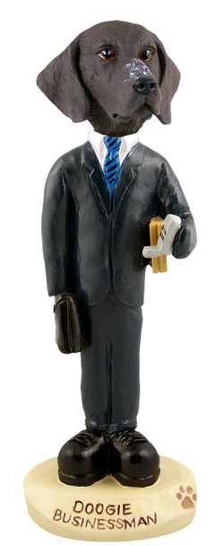 German Shorthaired Pointer Businessman Doogie Collectible Dog Figurine