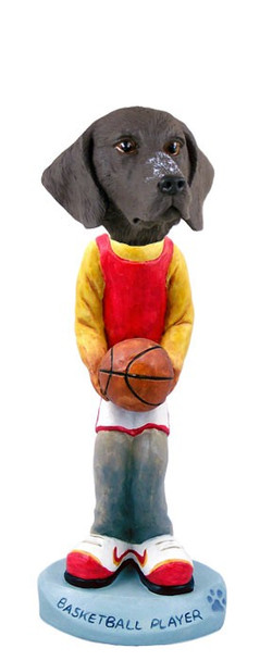 German Shorthaired Pointer Basketball Doogie Collectible Dog Figurine