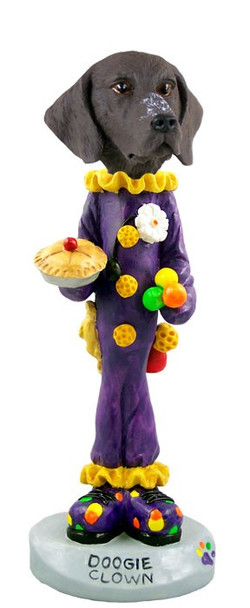 German Shorthaired Pointer Clown Doogie Collectible Dog Figurine