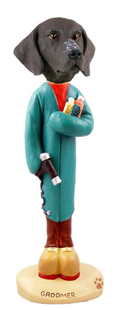 German Shorthaired Pointer Groomer Doogie Collectible Dog Figurine
