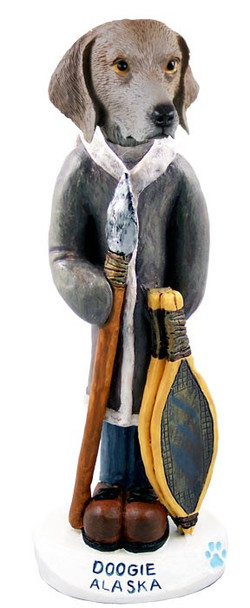 Weimaraner Alaska Doogie Collectible Dog Figurine