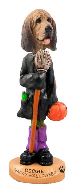 Bloodhound Happy Halloween Doogie Collectible Dog Figurine