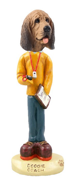 Bloodhound Coach Doogie Collectible Dog Figurine