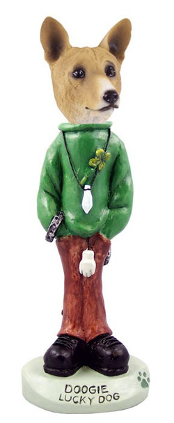 Basenji Lucky Doogie Collectible Dog Figurine