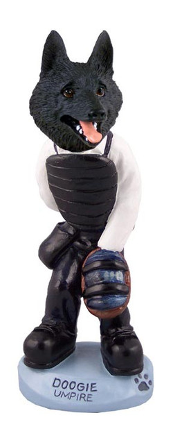 Schipperke Umpire Doogie Collectible Dog Figurine