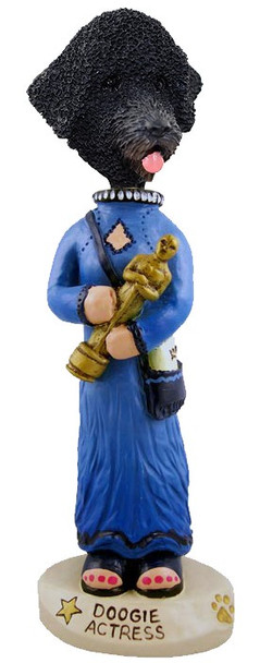 Portuguese Water Dog Actress Doogie Collectible Dog Figurine