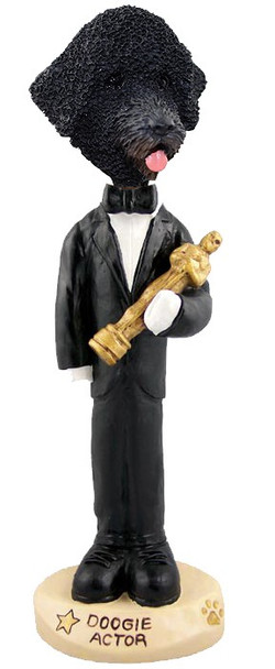 Portuguese Water Dog Actor Doogie Collectible Dog Figurine