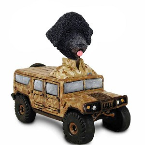 Portuguese Water Dog Hummer Doogie Collectible Dog Figurine