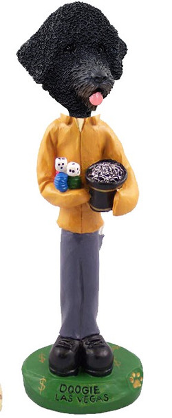 Portuguese Water Dog Las Vegas Doogie Collectible Dog Figurine