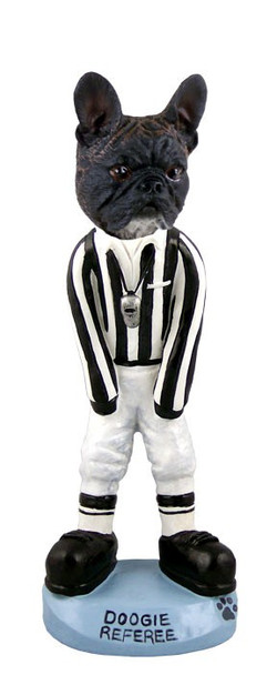 French Bulldog Referee Doogie Collectible Dog Figurine