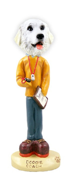 Great Pyrenees Coach Doogie Collectible Dog Figurine