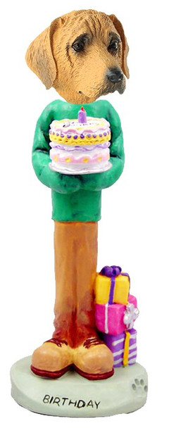Rhodesian Ridgeback Birthday Doogie Collectible Dog Figurine