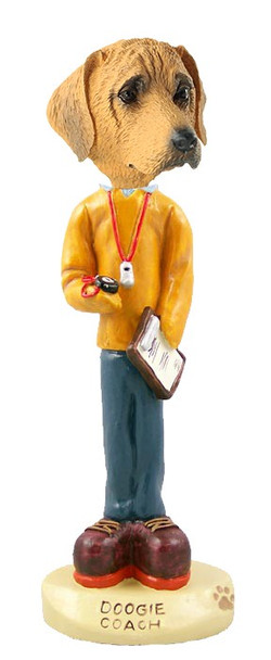 Rhodesian Ridgeback Coach Doogie Collectible Dog Figurine
