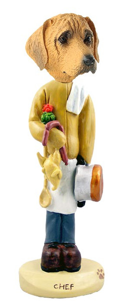 Rhodesian Ridgeback Chef Doogie Collectible Dog Figurine